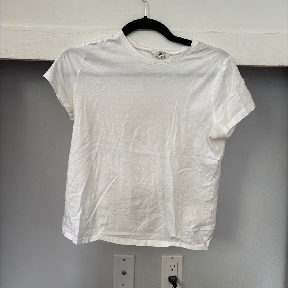 Women’s Banana Republic White Short Sleeve Tee